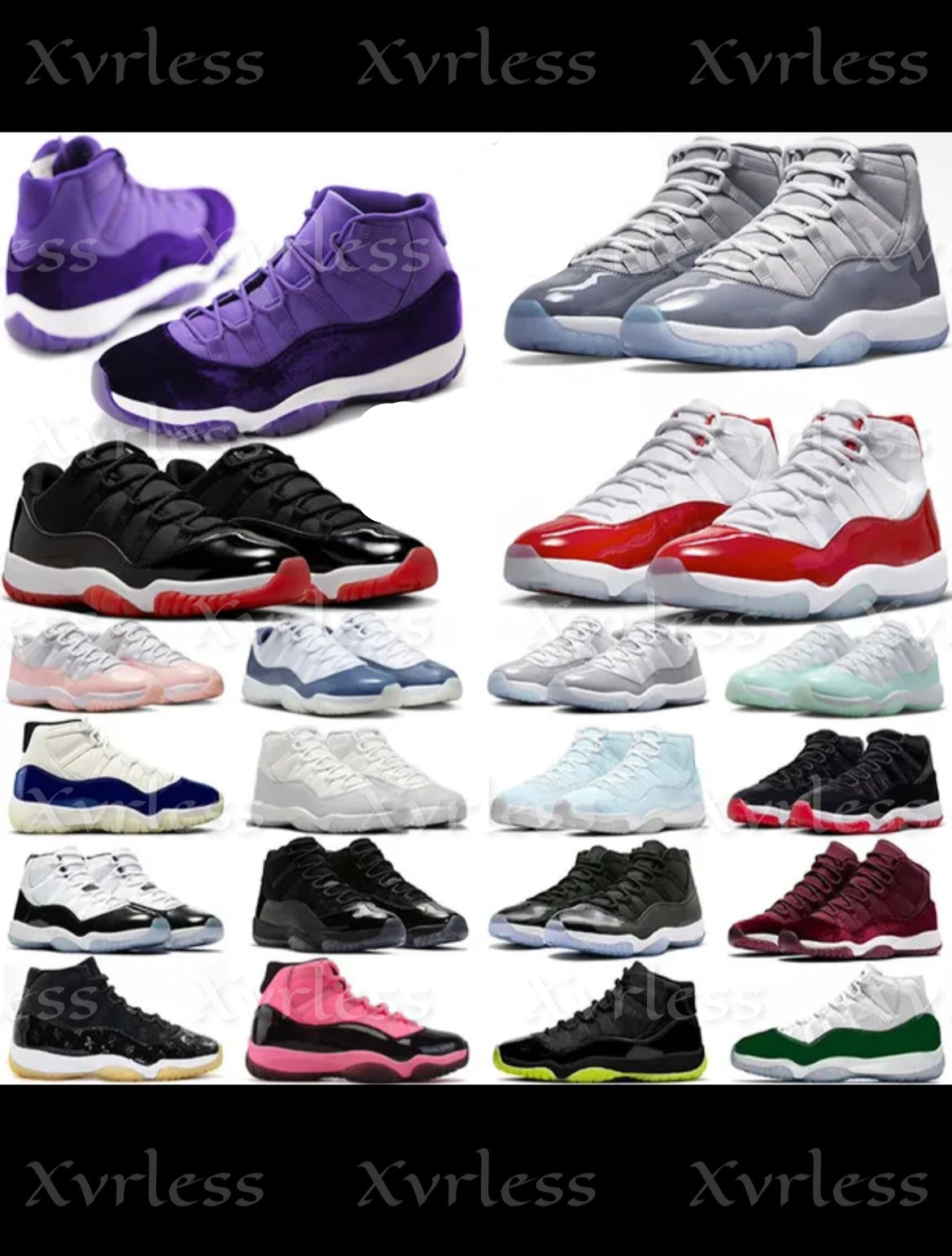Men/Women 11's Basketball Designer Shoe
