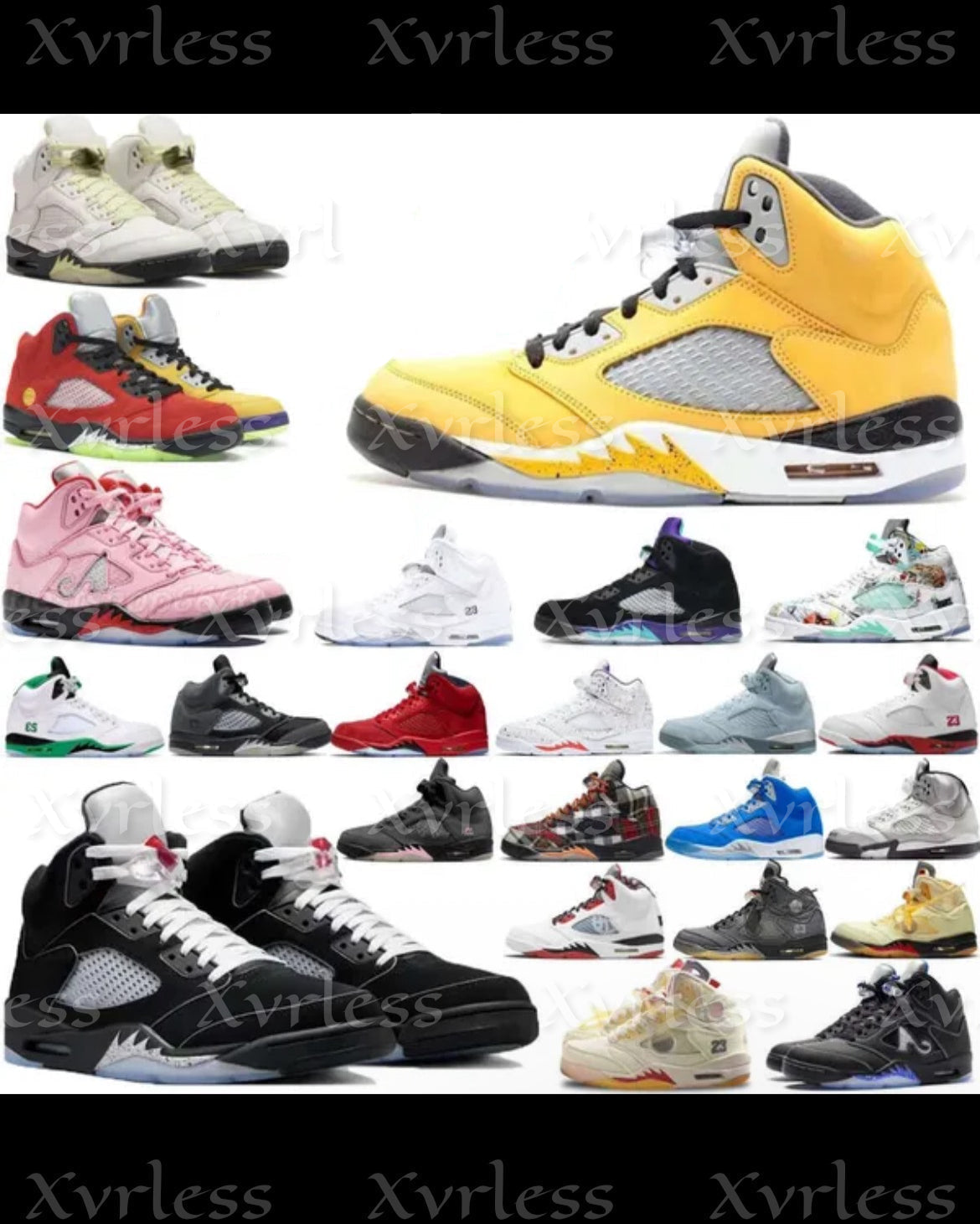 Men/Women 5's Basketball Designer Shoe