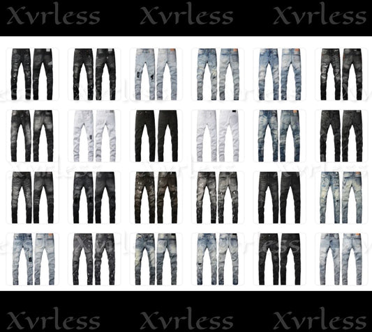 Men Designer Amiri Denim Fashion Jeans
