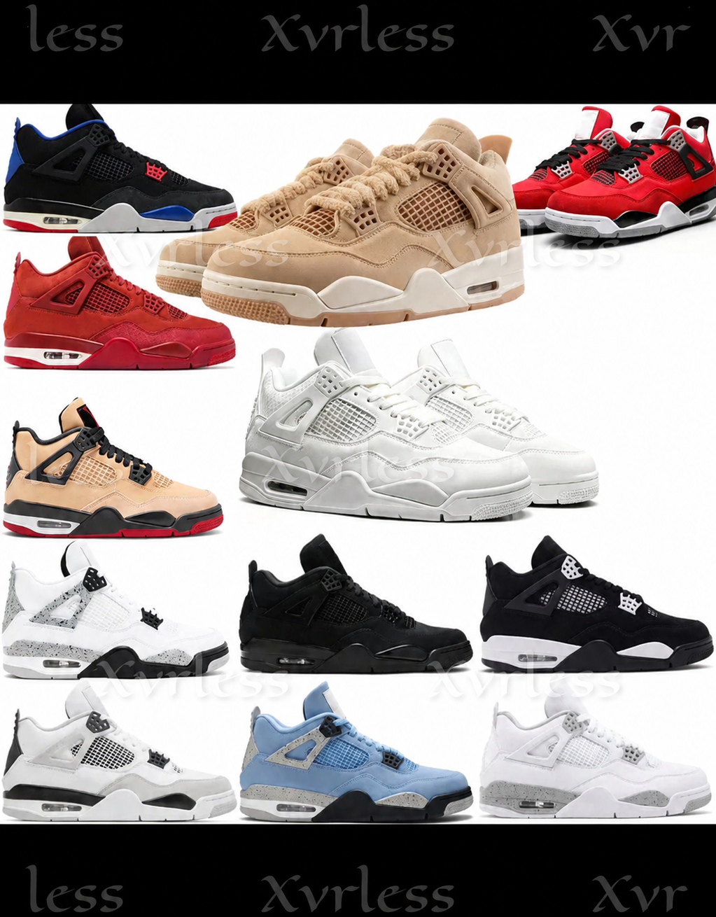 Men/Women 4's Basketball Designer Shoe
